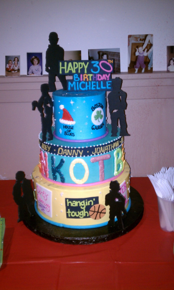 New Kids on The Block theme surprise party