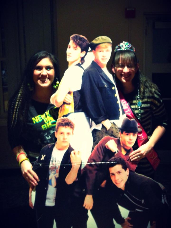 New Kids on The Block theme surprise party